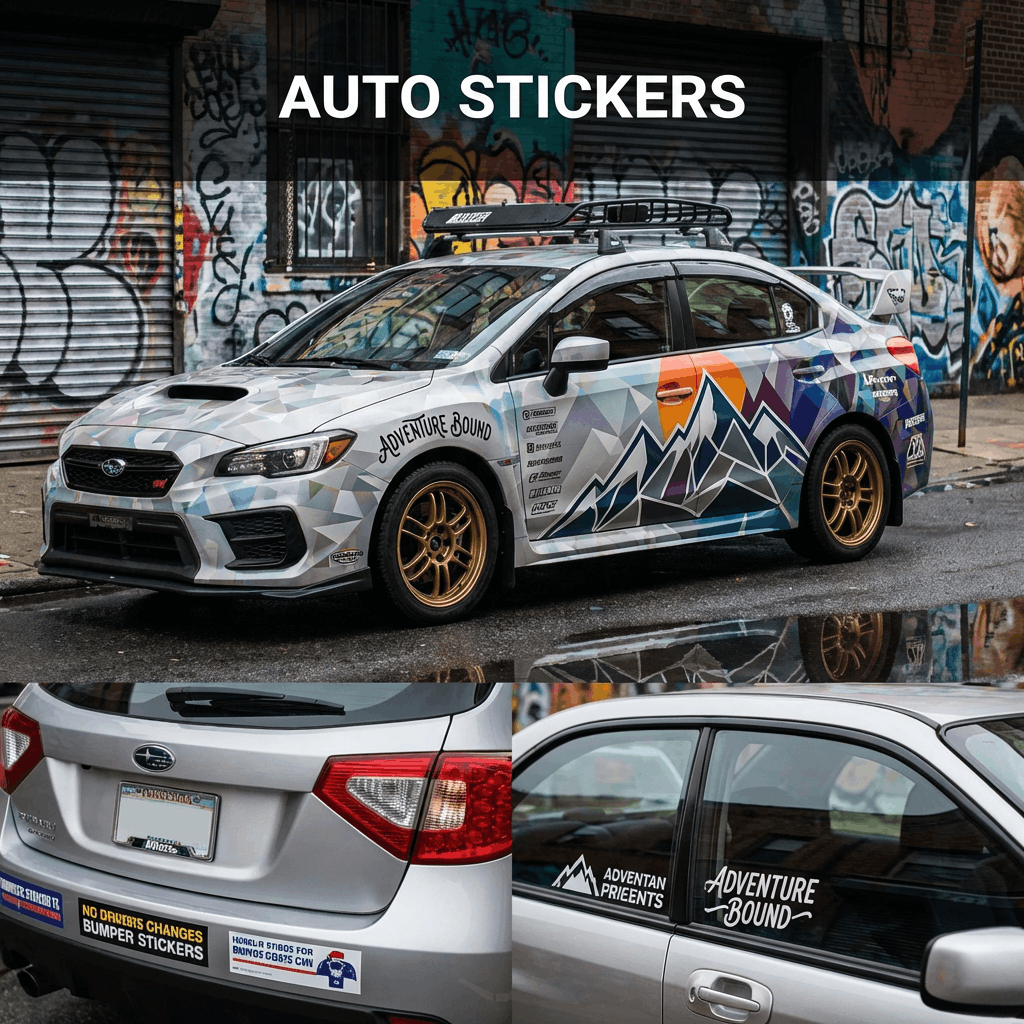 Наклейки на авто